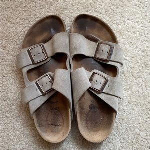 Arizona Birkenstock suede sandals